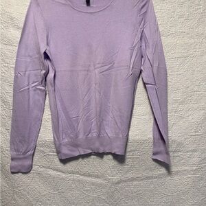 Banana Republic Lavender Crew Neck Sweater